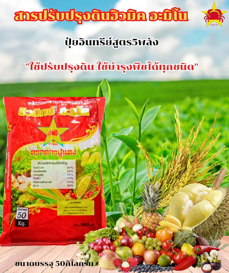 สารปรับปรุงดินฮิวมิค อะมิโน